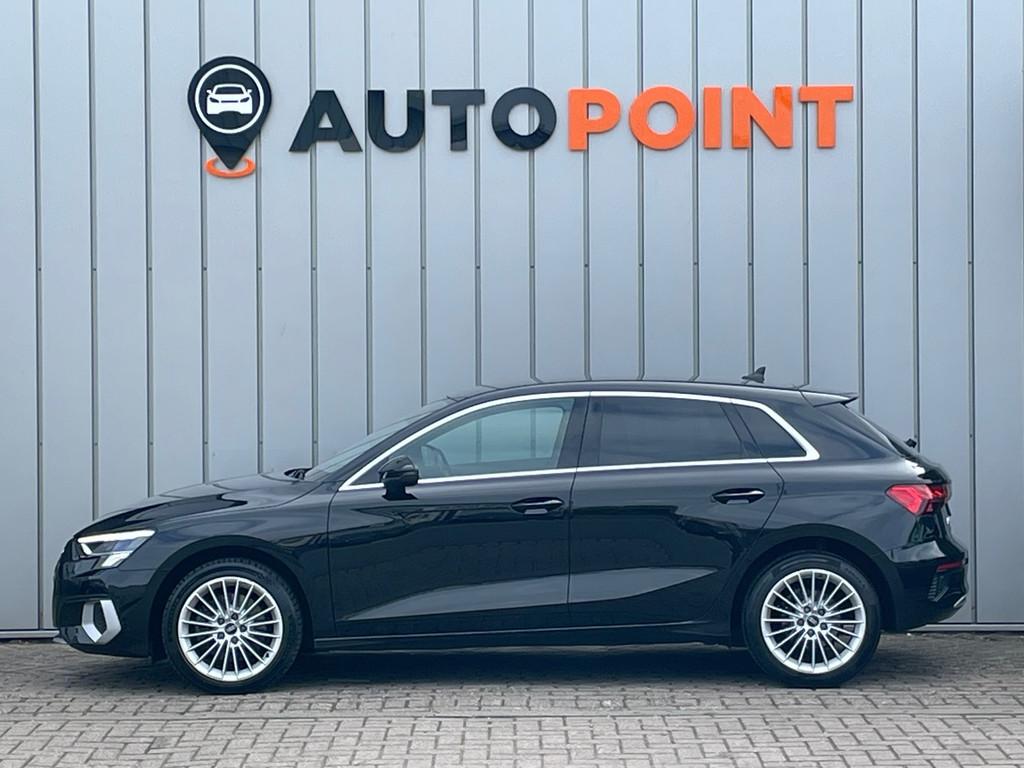 Audi A3 Sportback 30 TFSI Business edition DSG 1E EIG ORG NL, Stof, Gebruikt, Origineel Nederlands, Bedrijf