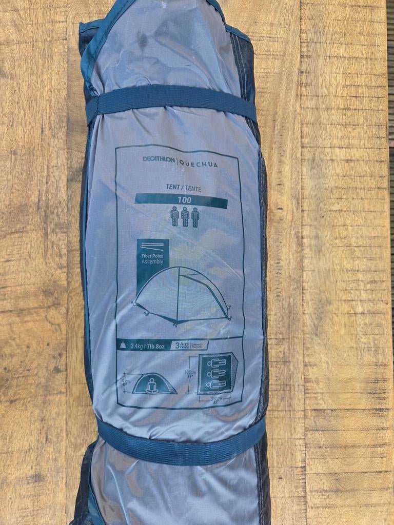Quechua 3 persoons tent, Ophalen of Verzenden, Tot en met 2