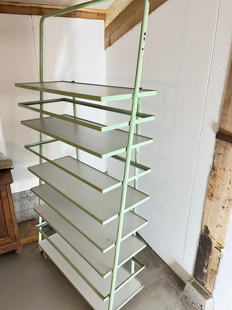 Vintage opbergrek , stellage , keuken rek , schoenen rek, Ophalen