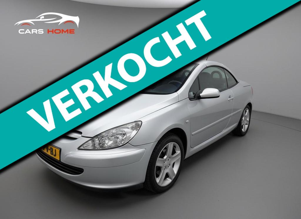 Peugeot 307 CC 2.0-16V|cabrio|automaat|car play|nette staat, Auto's, Gebruikt, Electronic Stability Program (ESP), 4 cilinders