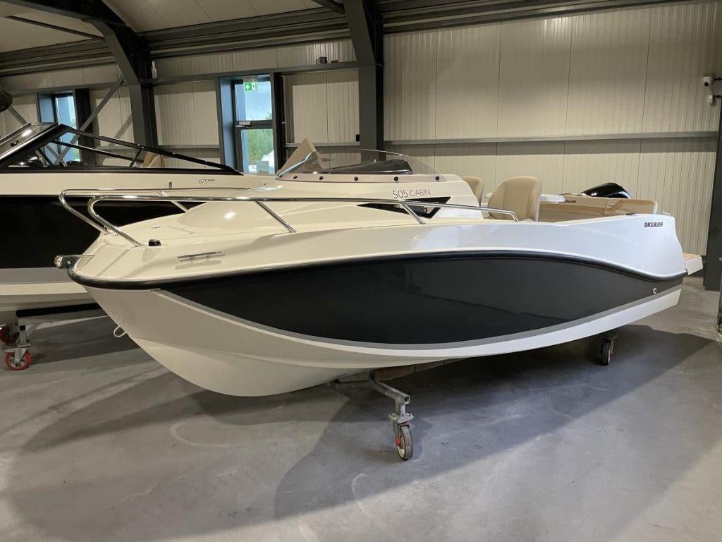 Quicksilver 505 Cabin | Mercury 50 PK | Nieuw!, Ophalen, Nieuw, 3 tot 6 meter, Buitenboordmotor