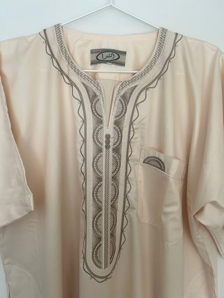 Djellaba met gedetailleerd borduurwerk, Ophalen of Verzenden, Zo goed als nieuw