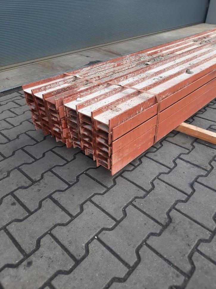 Partij IPE 100 gestraald, gemenied stalen balken L=3000mm, Gebruikt, Ophalen of Verzenden, IPE, Info@bolkmachinehandel.nl