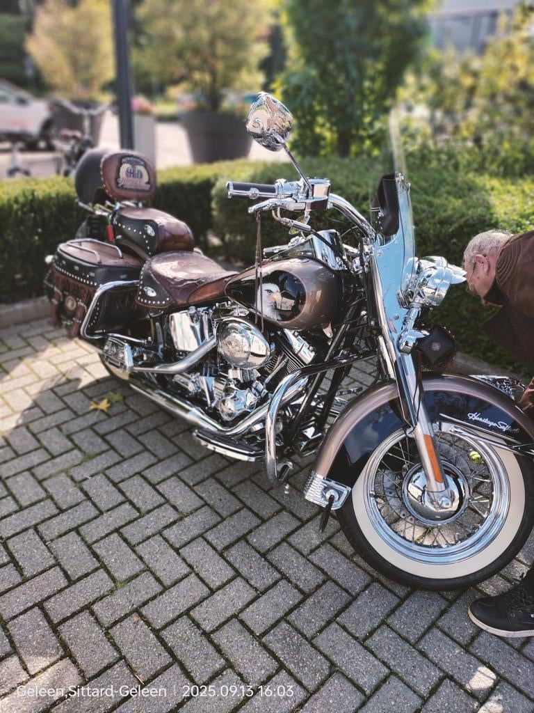 Prachtige Harley-Davidson Heritage Softail Classic, 2 cilinders, Motorrijbewijs A, Particulier, Meer dan 35 kW