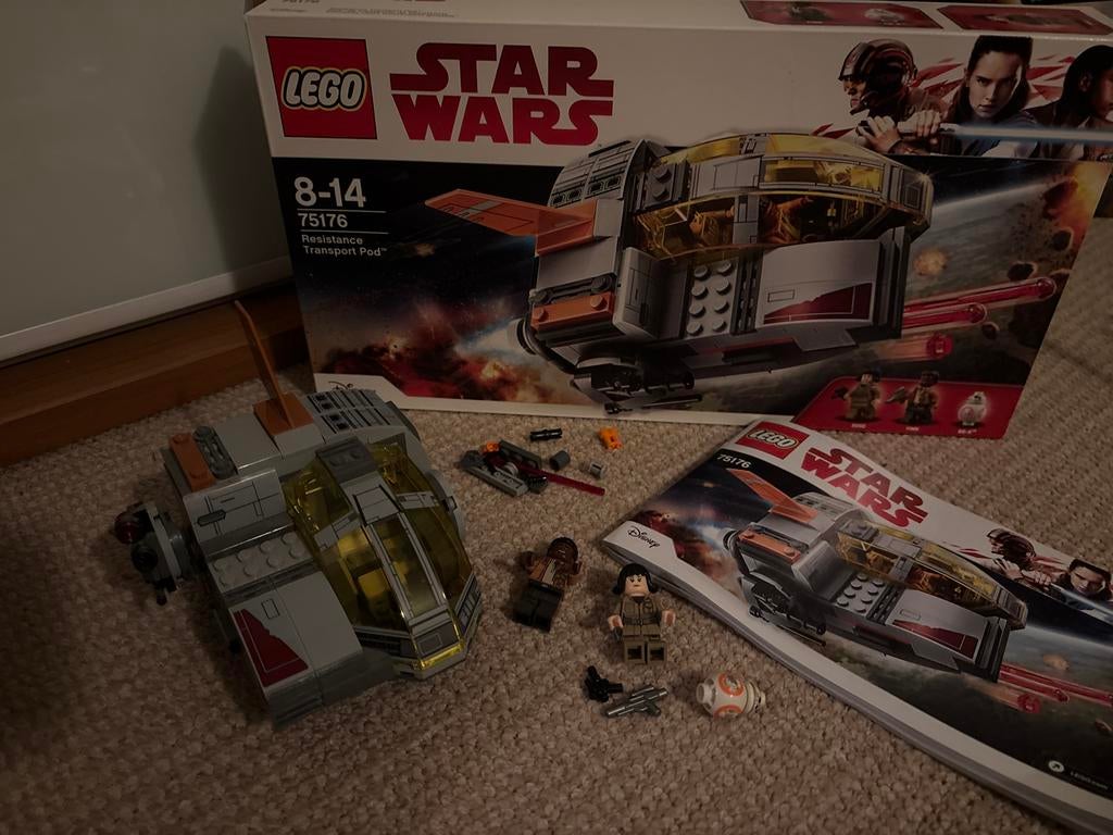 Lego Star Wars 75176 Resistance Transport Pod, Star Wars, Lego, Ophalen of Verzenden, Zo goed als nieuw