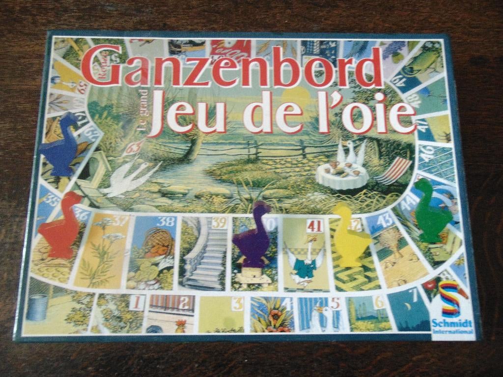 Ganzenbord spel van Schmidt, Vijf spelers of meer, Ophalen of Verzenden, Zo goed als nieuw, Jumbo
