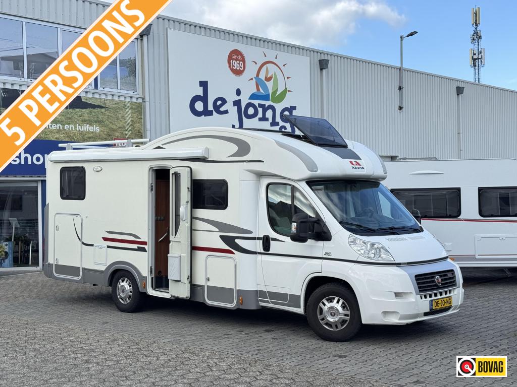 Adria Matrix 680 SP -5 pers-met hefbed, Caravans en Kamperen, Campers, Airbags, Ringverwarming, Fiat, 7 tot 8 meter