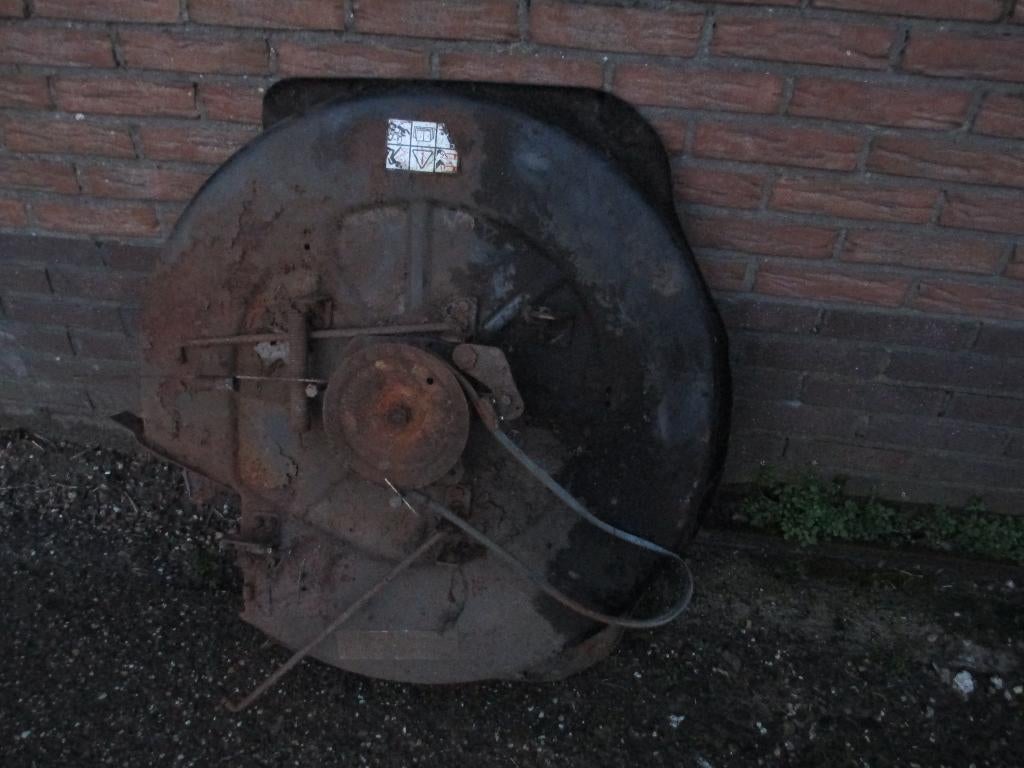 Maaidek 76cm vlindermes MTD Agway Motec Yard Man White, Tuin en Terras, Grasmaaiers, Ophalen, Gebruikt, 50 cm of meer