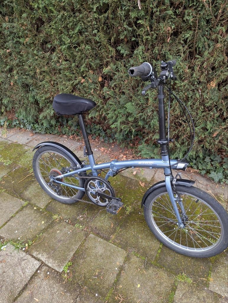Btwin Fold 120 Vouwfiets 5 Versnellingen, Ophalen, 20 inch of meer, Versnellingen