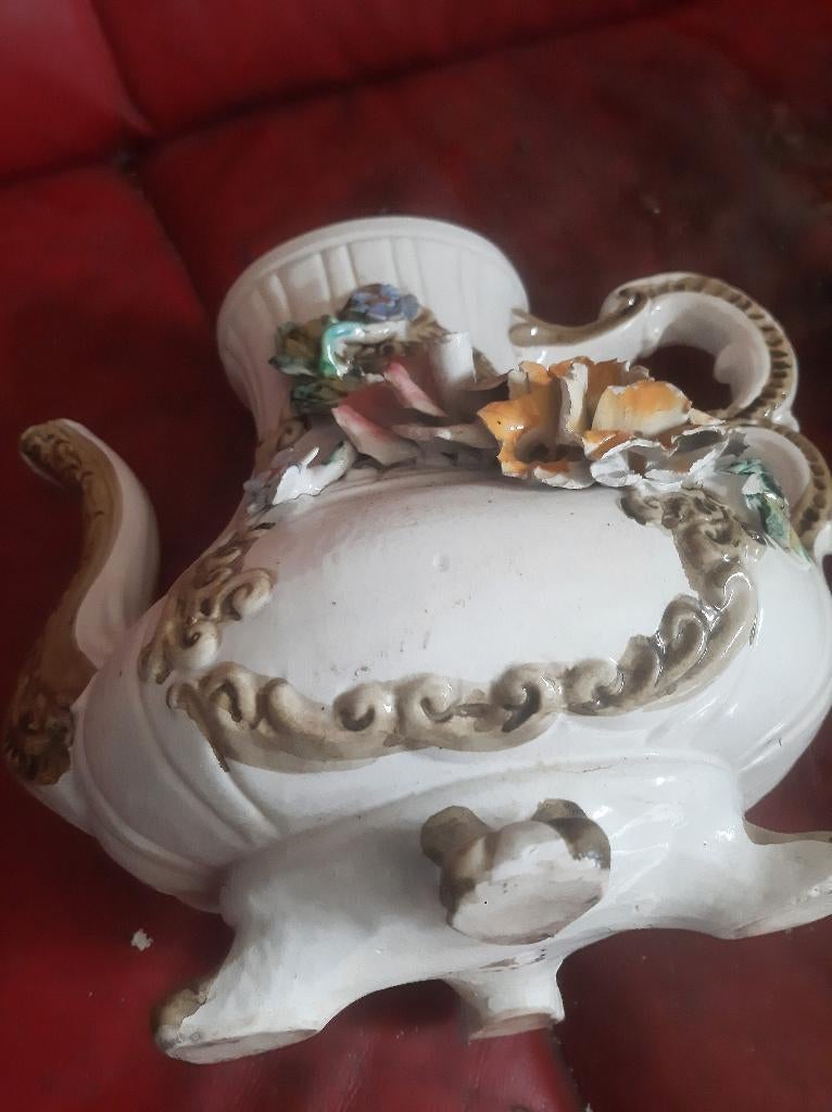 antieke koffiepot, Antiek en Kunst, Antiek | Servies los, Ophalen