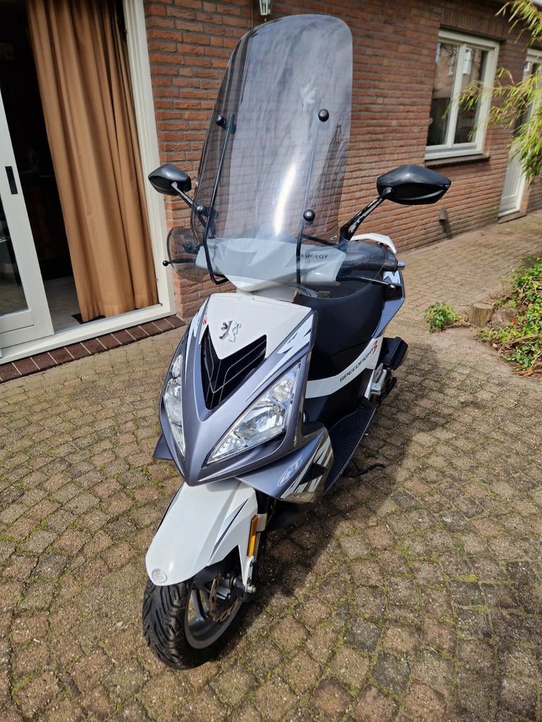 Peugeot speedfight, Fietsen en Brommers, Scooters | Peugeot, Ophalen, Maximaal 45 km/u, 49 cc, Zo goed als nieuw