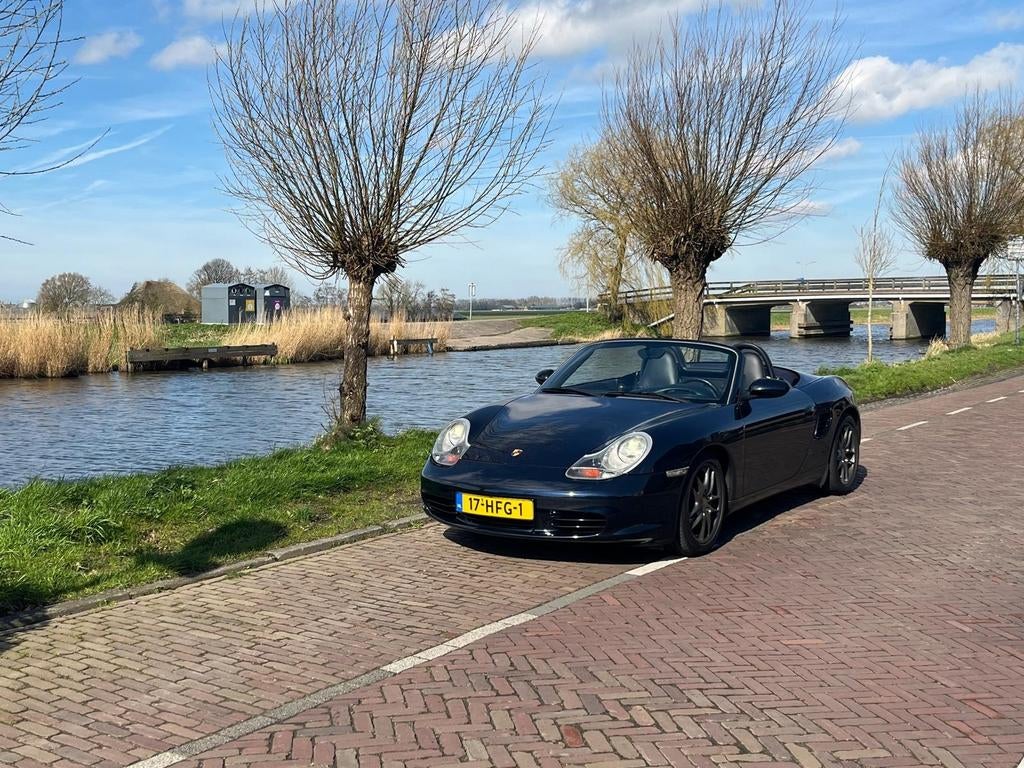 Porsche Boxster (986) 3.2S Tiptronic - Modeljaar 2003, Auto's, Porsche, Automaat, Achterwielaandrijving, Cabriolet, Blauw