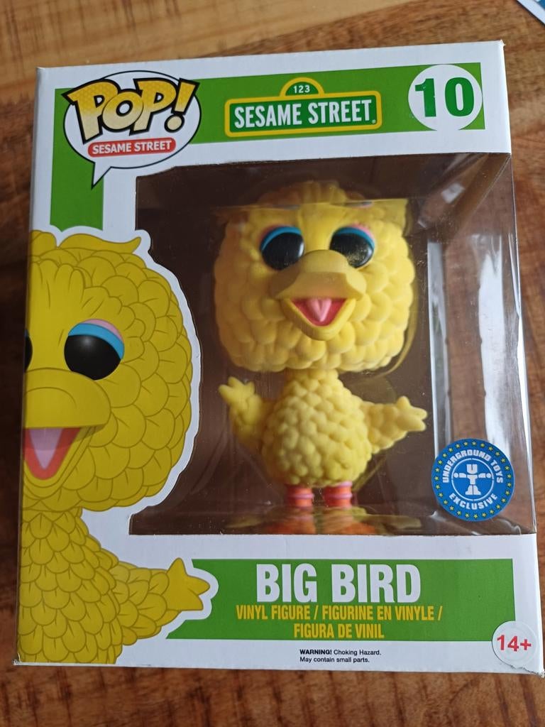 Funko Pop! Sesame Street – Big Bird #10 , Verzamelen, Poppetjes en Figuurtjes, Ophalen of Verzenden, Nieuw