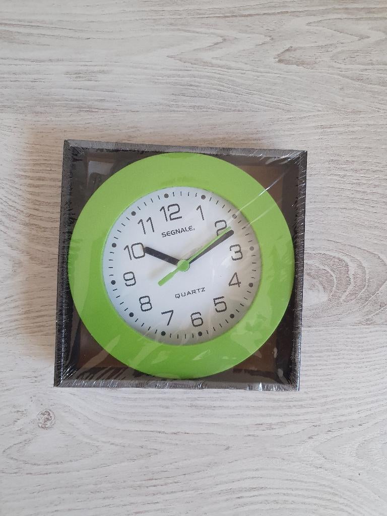 Segnale Wandklok (17 cm), Ophalen of Verzenden, Nieuw, Wandklok