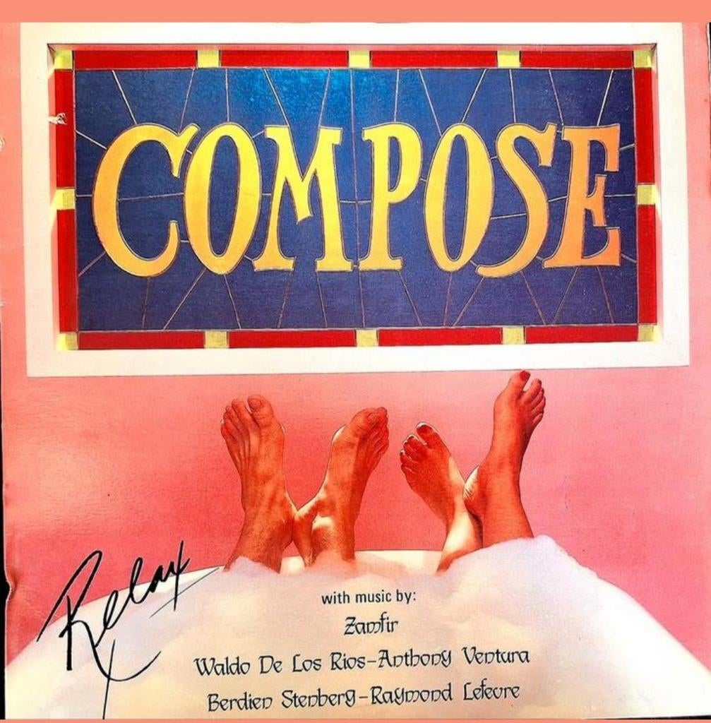 LP  VERZAMEL - Compose / Relax, Ophalen of Verzenden, Gebruikt, 12 inch, Pop