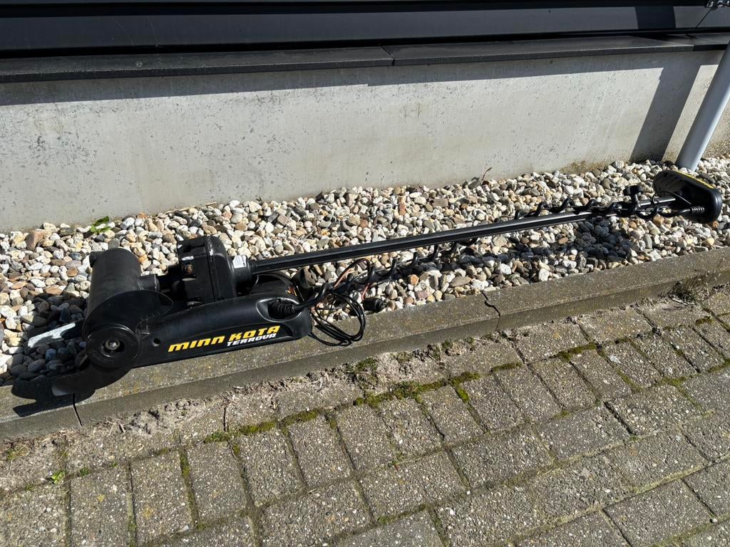 Minn Kota Terrova 80Lbs 24V spotlock boegmotor fluistermotor, Ophalen, Overige materialen, Tot 10 pk, Elektrisch