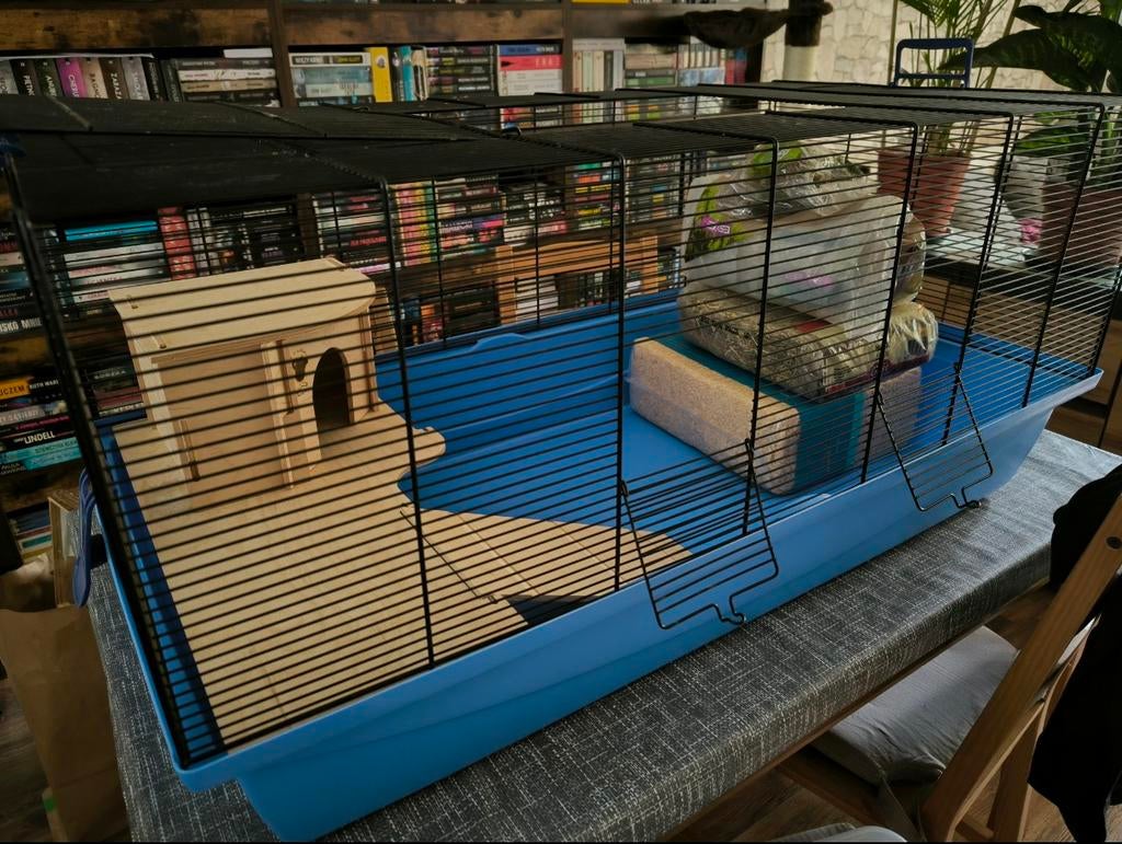 Grote kooi voor kleine knaagdieren., Dieren en Toebehoren, Ophalen, Zo goed als nieuw, Kooi, 90 cm of meer