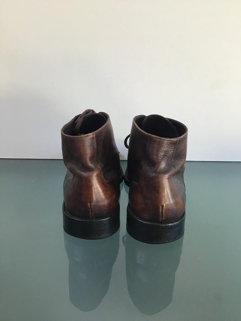 Van Lier boots 42 | bruin leer | Gratis verzenden, Bruin, Verzenden, Van Lier, Boots