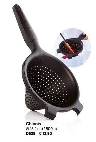 Nieuwe Tupperware Chinois - Zeef met handvat, Ophalen of Verzenden, Nieuw