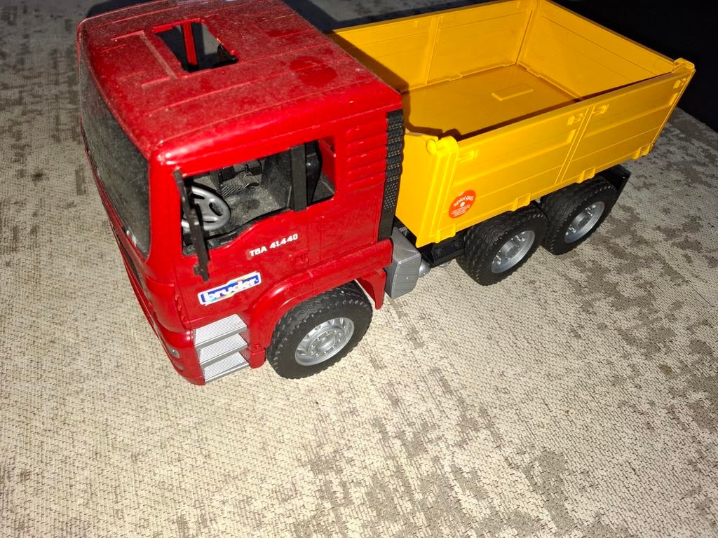 MAN kiepwagen Bruder, Ophalen of Verzenden, Zo goed als nieuw