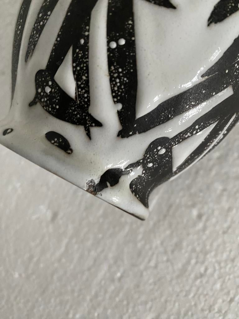 Carstens keramiek vaas , West Germany jaren 70, Ophalen of Verzenden, Huis en Inrichting