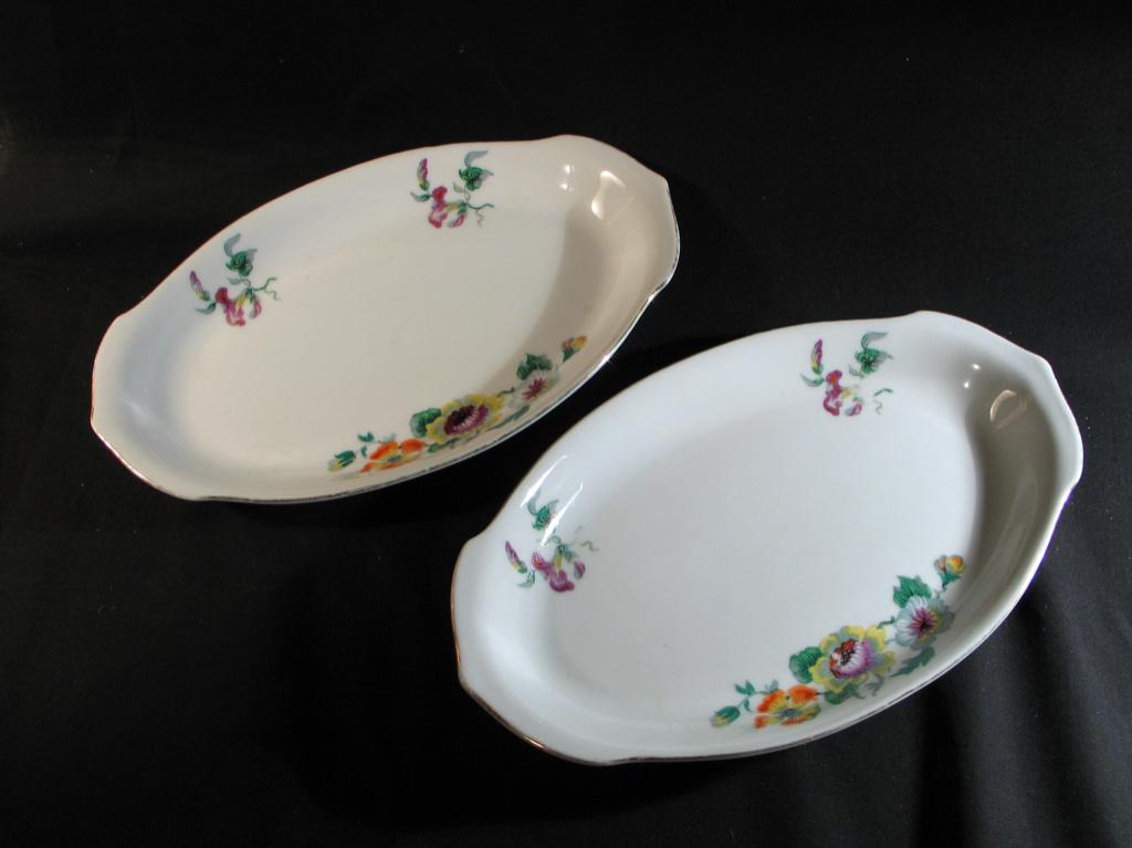 2 bonbonschaaltjes, porselein jaren zestig. 1304, Antiek en Kunst, Ophalen of Verzenden