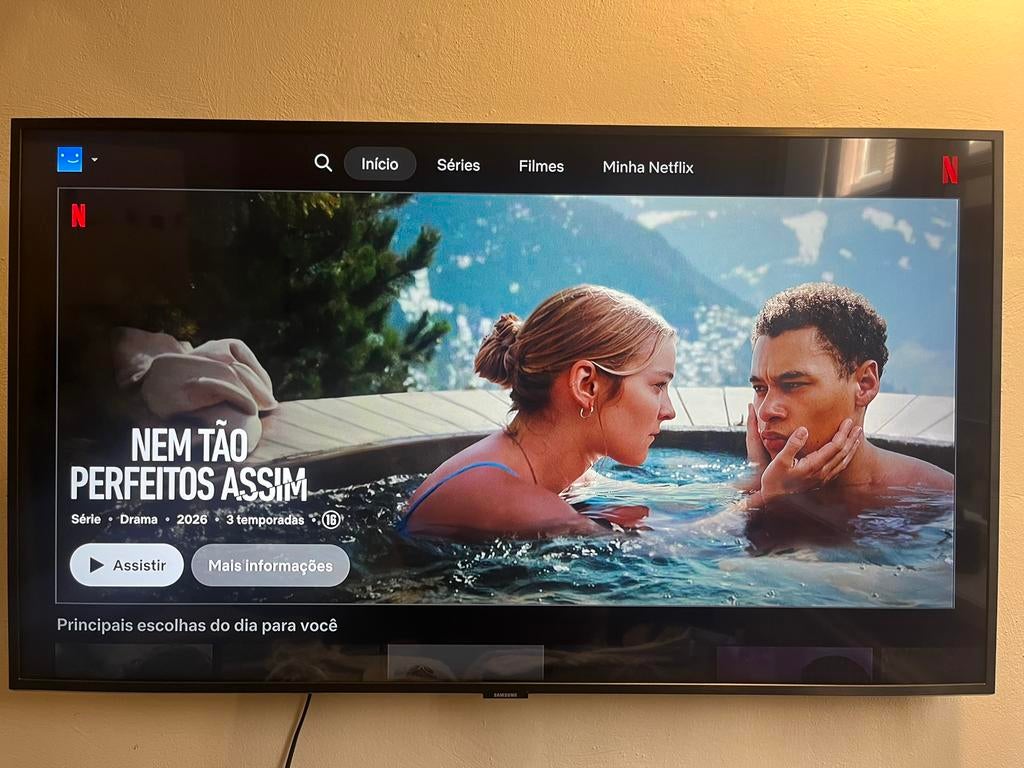 Samsung 43” QLED 4K Smart TV (QE43Q60RAL), Ophalen, 50 Hz, Samsung, 100 cm of meer