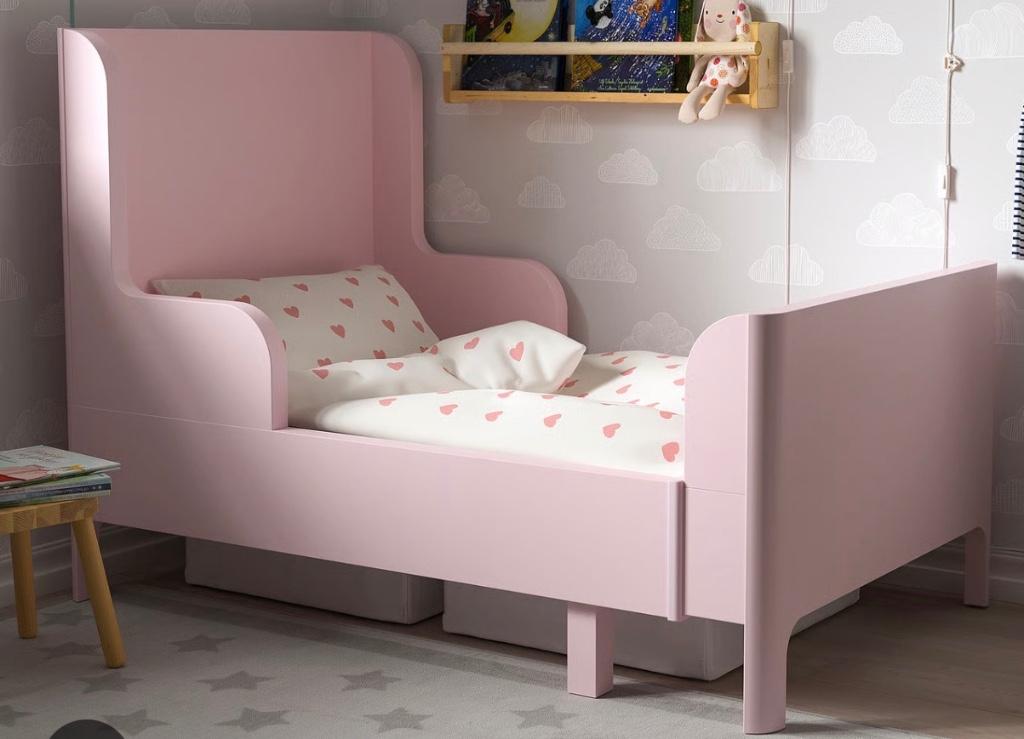 Te koop complete meegroeikamer, Huis en Inrichting, Ophalen, Zo goed als nieuw, Eenpersoons, Roze meisjeskamer