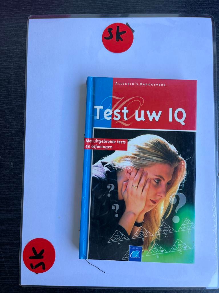 Test uw IQ - Allegrio's Raadgevers, Ophalen of Verzenden, Gamma, Zo goed als nieuw, Overige niveaus