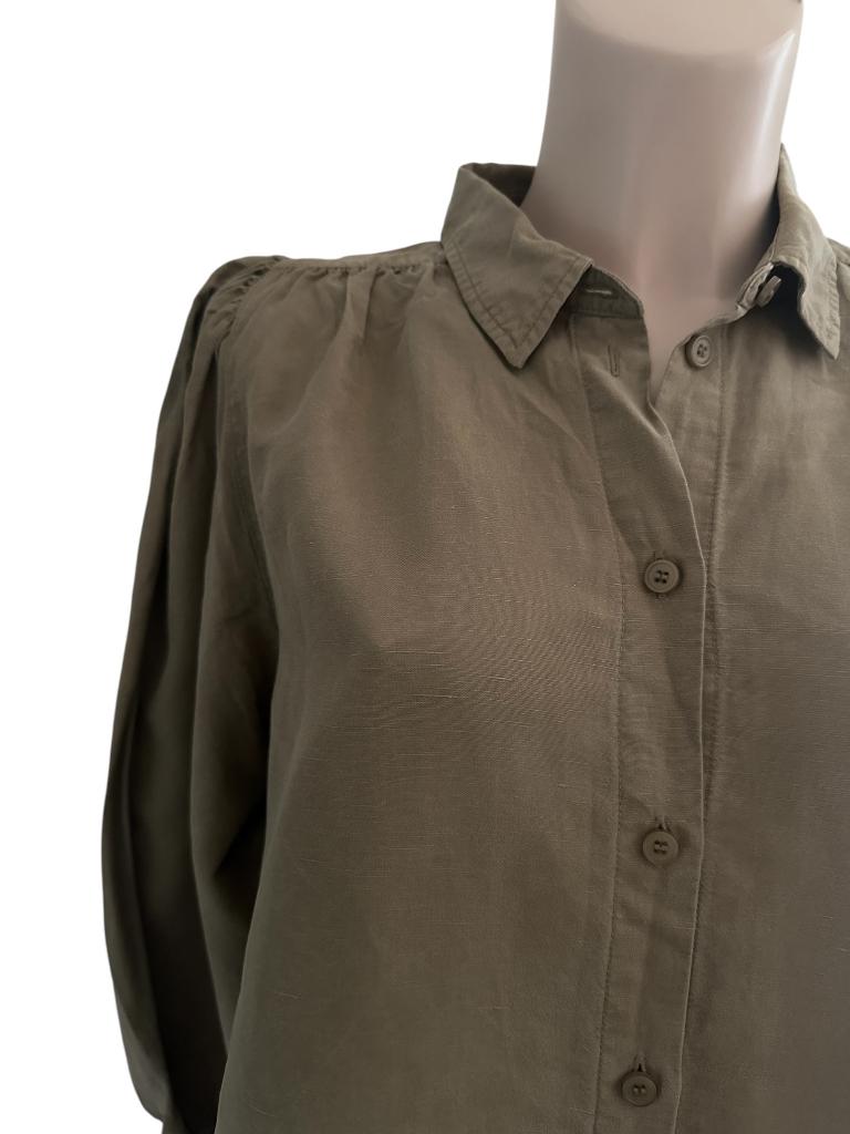 Samsoe Samsoe blouse S, Blauw, Ophalen of Verzenden, Zo goed als nieuw