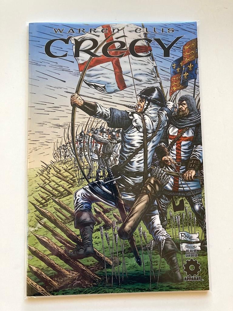 Warren Ellis Crecy Graphic Novel (Avatar Comics 2007), Amerika, Nieuw, Warren Ellis, Ophalen