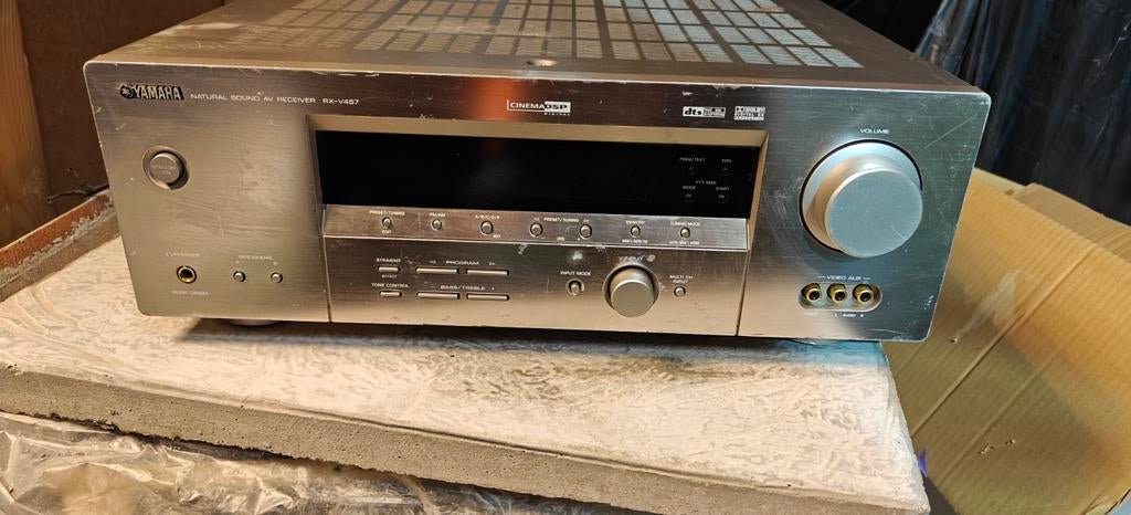 Yamaha RX-V457 AV Receiver, Yamaha, Ophalen of Verzenden, 120 watt of meer, Gebruikt