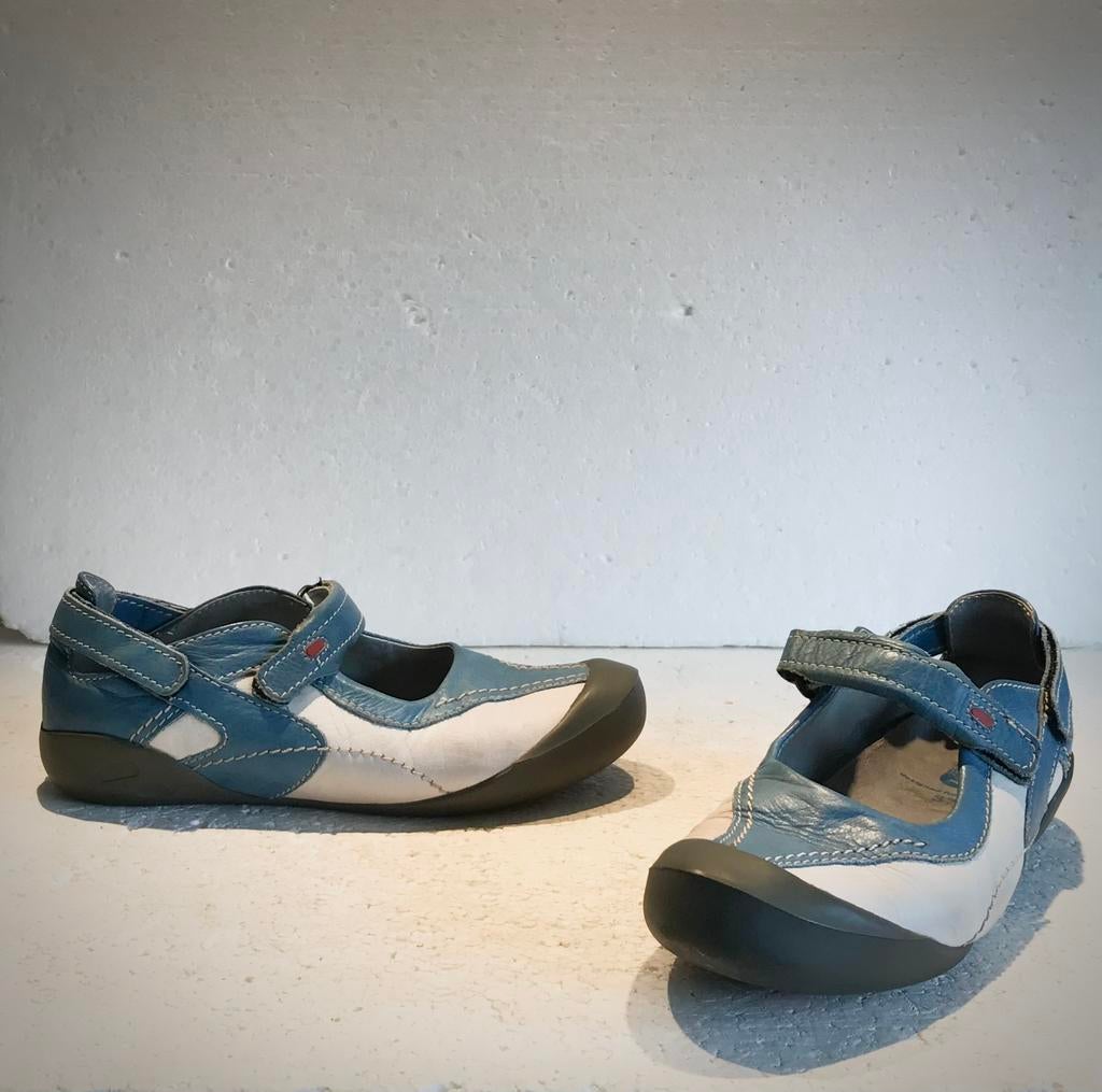 Wolky comfort dames Mary Jane schoenen instappers maat 37, Blauw, Instappers, Ophalen of Verzenden, Zo goed als nieuw