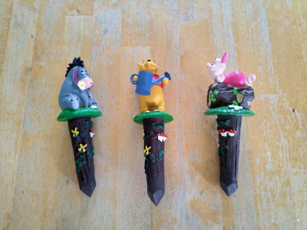 Kleine tuin stekers, kleine tuin beeldjes van Winnie Pooh, Ophalen of Verzenden, Zo goed als nieuw