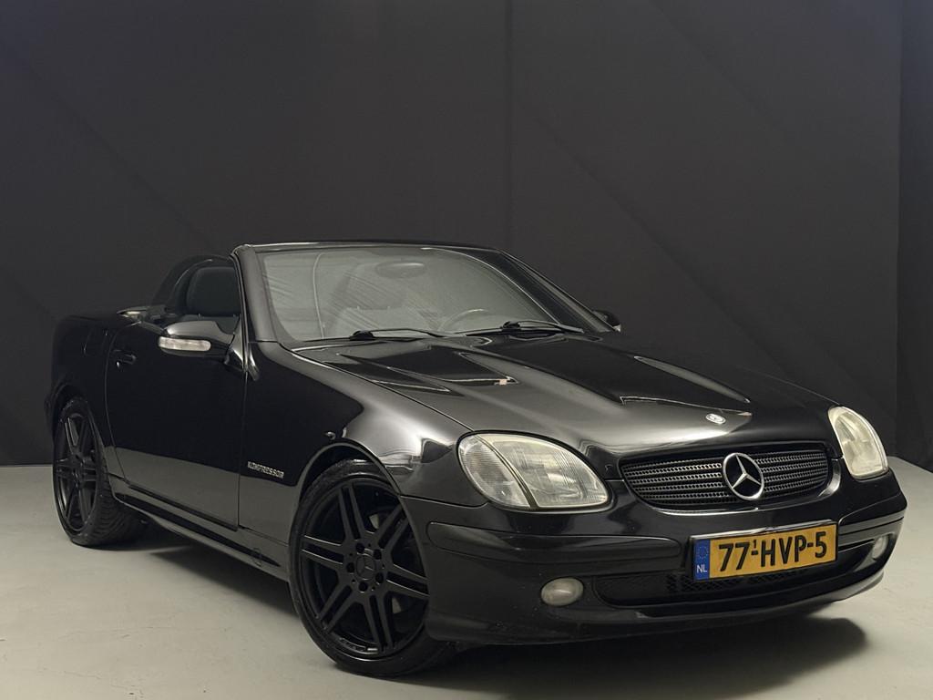 Mercedes-Benz SLK 200 K. BLACK EDITION (bj 2002), 1998 cc, Achterwielaandrijving, Gebruikt, 1340 kg