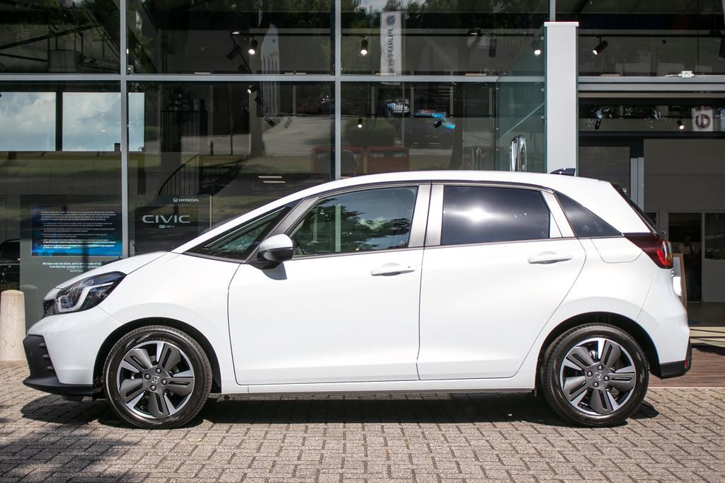 Honda Jazz 1.5 e:HEV Advance | Honda Sensing | Apple cp/Andr, 4 cilinders, Leder en Stof, 122 pk, Bedrijf