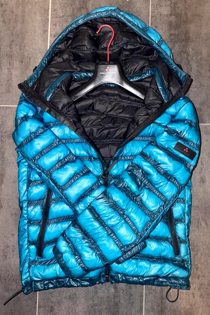 Peuterey lichte donsjas / lentejas maat L, Ophalen of Verzenden, Nieuw, Maat 52/54 (L), Blauw