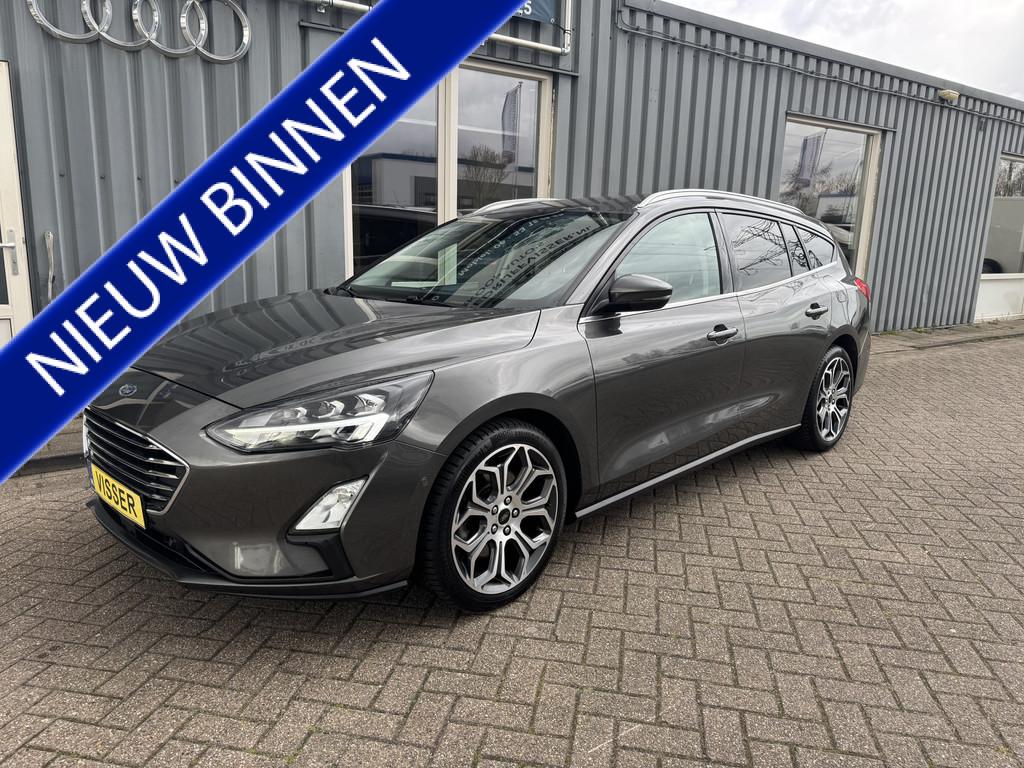 Ford FOCUS Wagon 1.0 EcoBoost Titanium X Business (bj 2019), Stof, Gebruikt, 1300 kg, 20 km/l