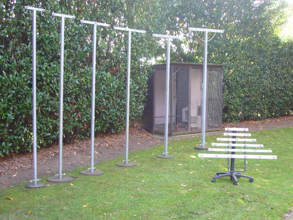 Duurzame sterke nieuwe verzinkte waslijnpalen vanaf €43,-, Ophalen, Nieuw, Overige typen