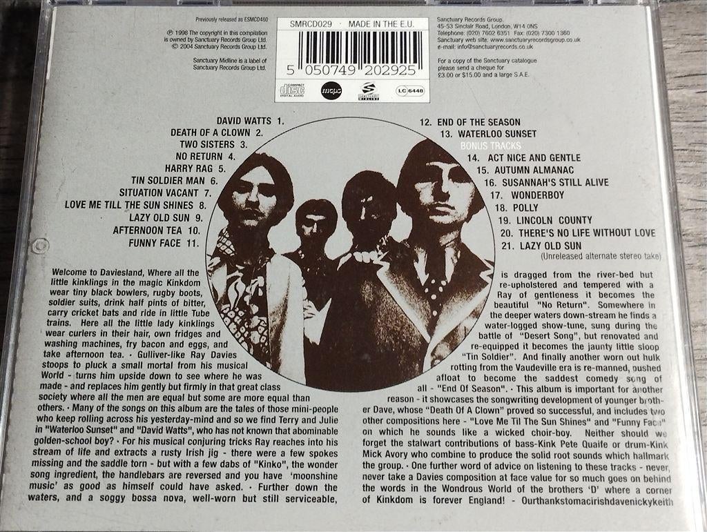 The Kinks - Something Else By The Kinks, Ophalen of Verzenden, Zo goed als nieuw, Poprock