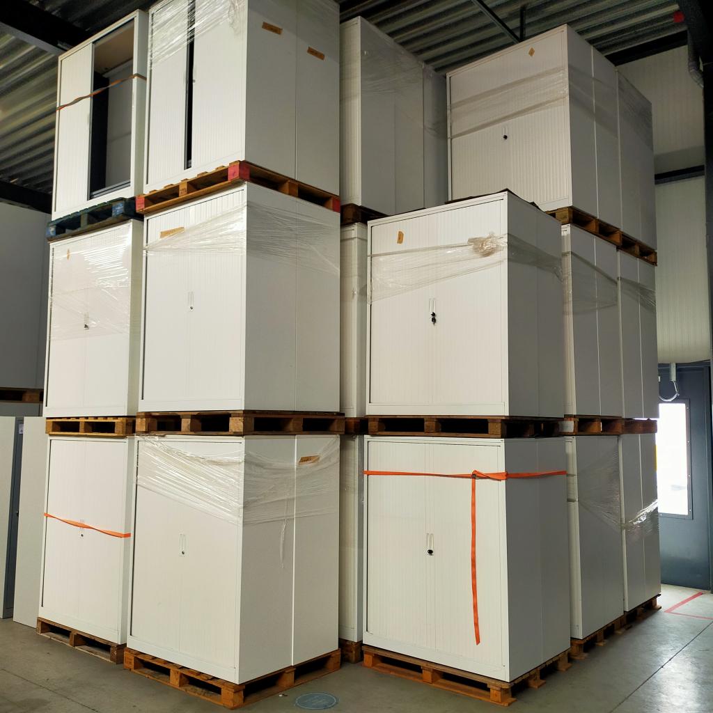 TDS roldeurkast afsluitbaar - 153x120x47 cm, Niet ingevuld, Gebruikt, Niet ingevuld, Niet ingevuld