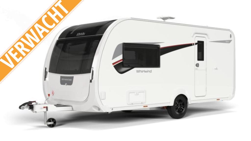 Elddis Whirlwind 2026 ! Wordt verwacht !, Caravans en Kamperen, Standaardzit, Elddis, Lengtebed, Tot en met 2