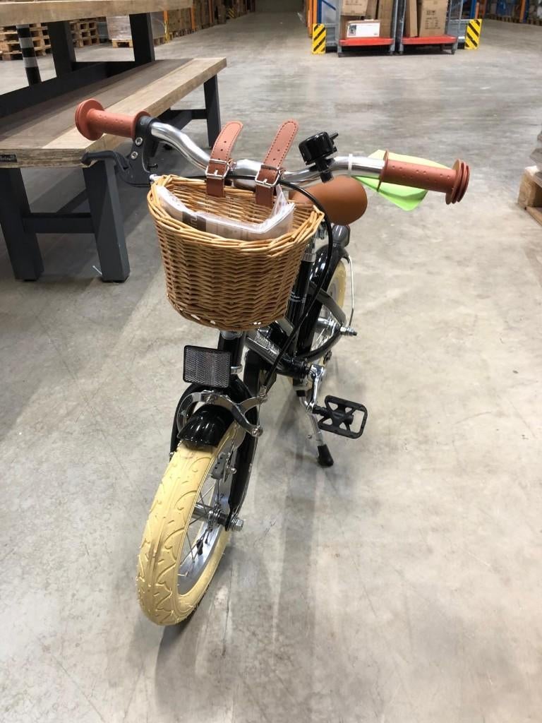Bandits & Angels kinderfiets Retro Rider 12 inch zwart, Ophalen, Nieuw, Loopfiets