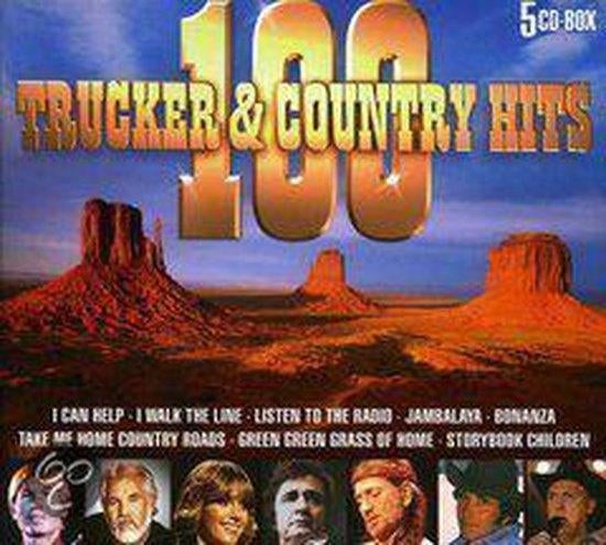 100 Trucker & Country Hits Originele 5CD Box Nieuw., Ophalen of Verzenden, Nieuw in verpakking, Boxset