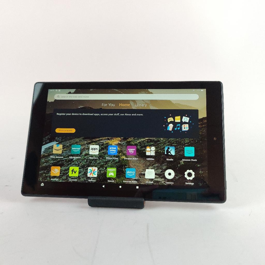 Amazon Fire HD 10 gen9 32gb M2V3R5 || Nu voor € 44.99, 10 inch, Gebruikt, Bescherming voor- en achterkant, Ophalen of Verzenden