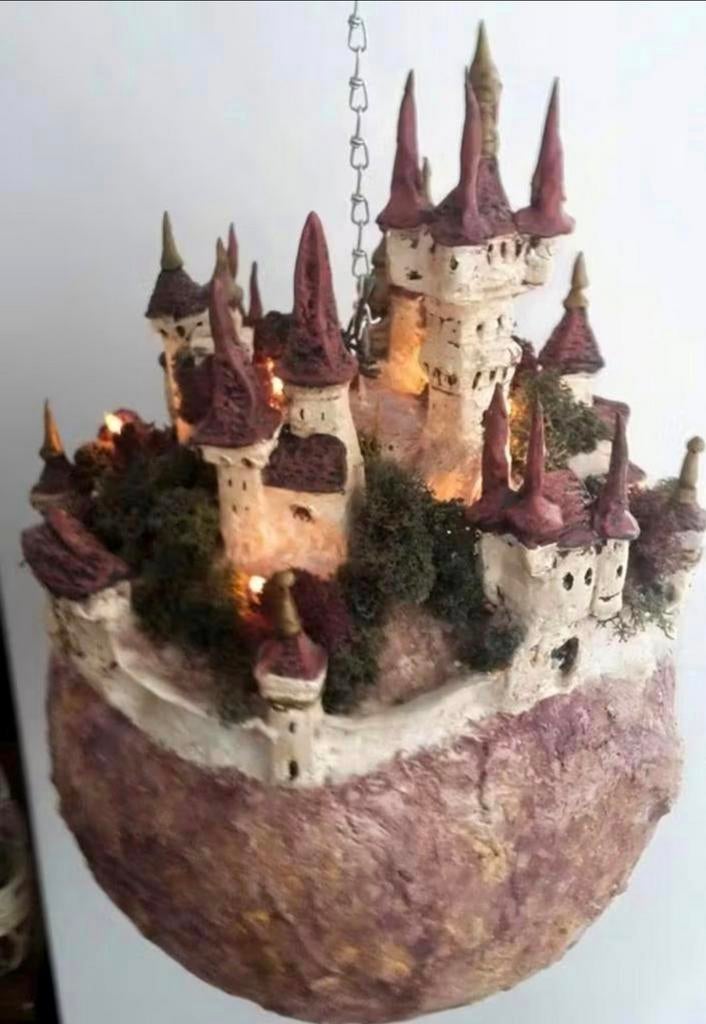 "Efteling Droomvlucht" Hanglamp, Ophalen, Zo goed als nieuw, Overige materialen, Efteling, Sprookjes, Fantasy