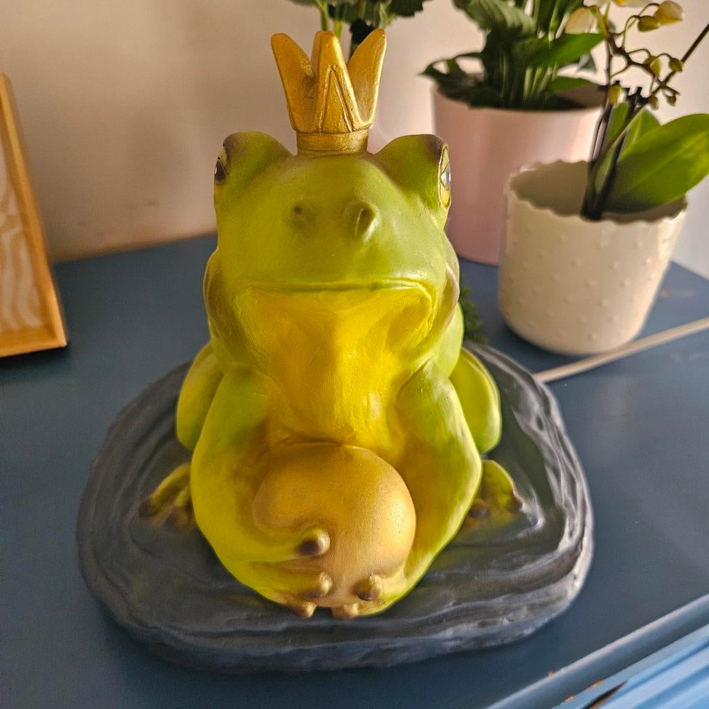 Kinderkamer lamp kikkerkoning Heico, Ophalen of Verzenden, Rond