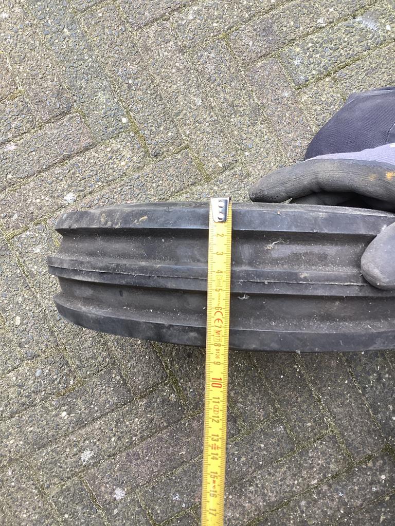 Luchtband voor steekwagen of transportkar - 26 cm diameter, Doe-het-zelf en Verbouw, Transportwagens, Ophalen, Gebruikt, Overige typen