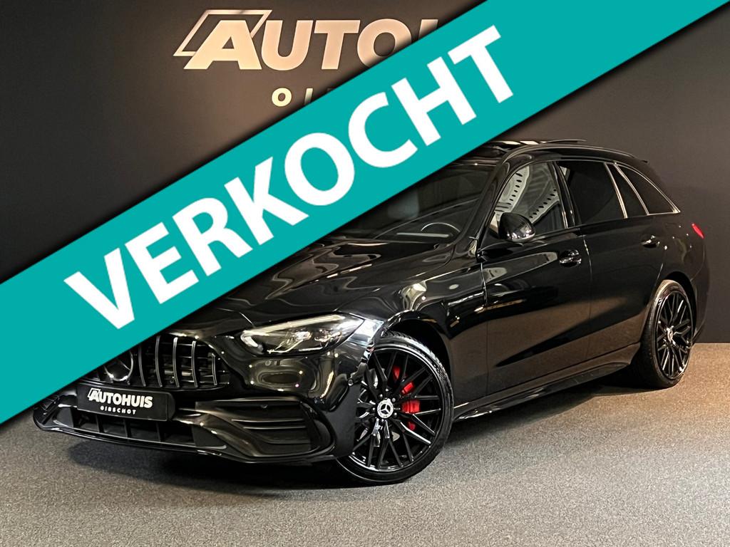 Mercedes-Benz C-klasse Estate 300 e AMG Line Pano/Memoryseat, Automaat, Achterwielaandrijving, 4 cilinders, 167 km/l