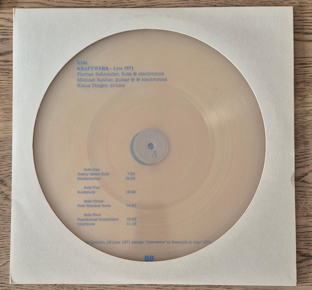 Kraftwerk – Live 1971 (zeldzaam 2LP), Ophalen of Verzenden, Zo goed als nieuw, 12 inch